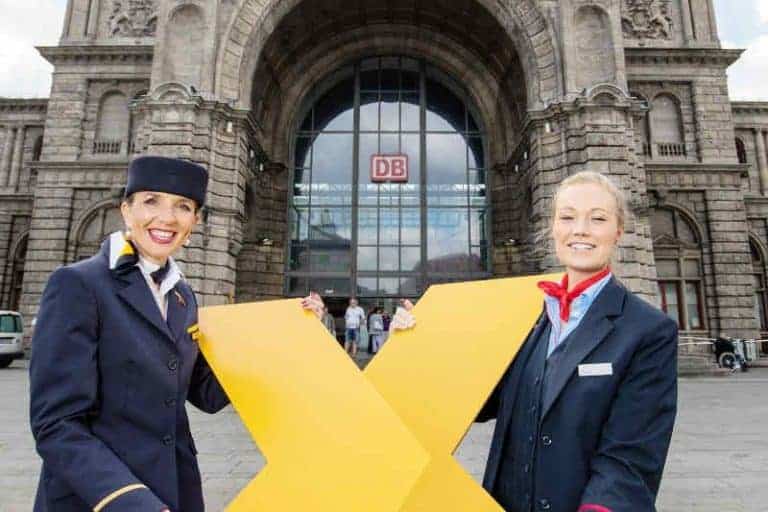 Lufthansa baut Zug als Städte-Zubringer aus