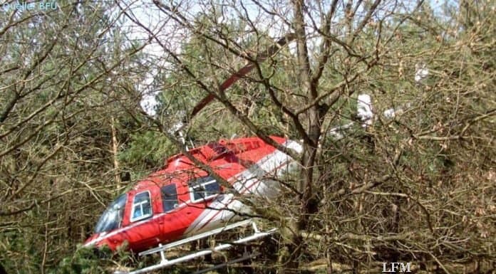 Autorotation: Pilot manövrierte Bell 206 in Wald