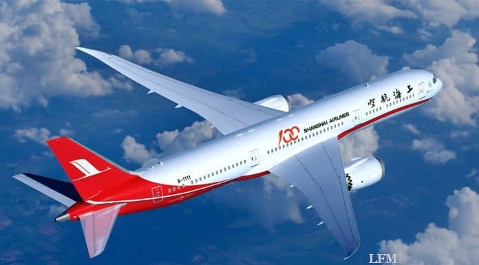 787-9 Meilenstein für Shanghai Airlines