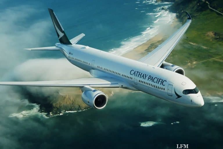 Cathay Pacific A350 schließt Hong Kong an Franfkurt an
