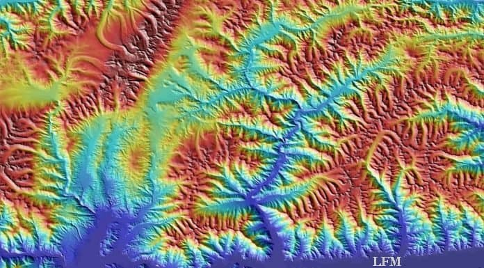 Erde in 3D: DEM mit 90-Meter Auflösung kostenlos