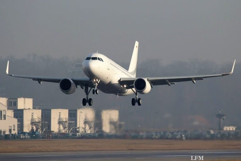 Airbus Businessjet ACJ319 auf der NAA in Orlando