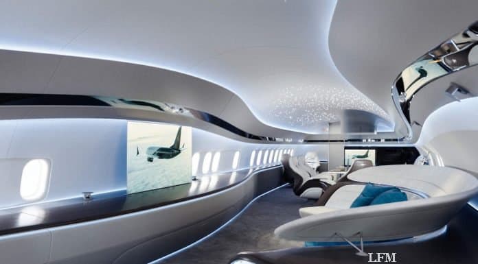 BBJ MAX zur NBAA-BACE bereit für neues Innendesign