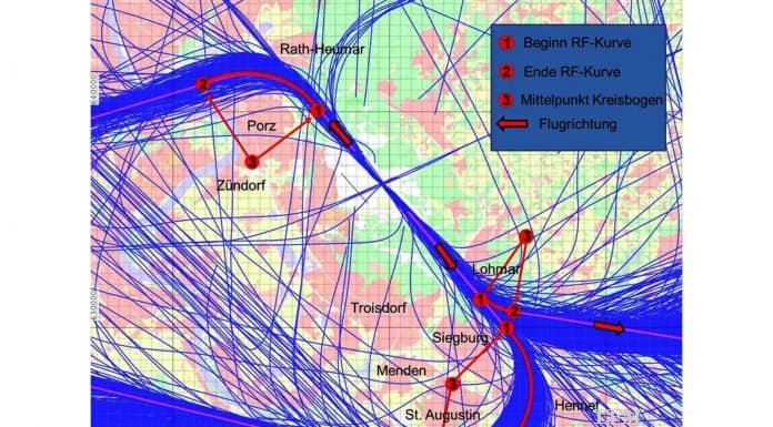 RNP für Köln/Bonn: Leiserer Anflug von Flugzeugen
