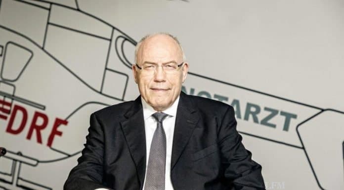 Rudolf Böhmler bei DRF Luftrettung wiedergewählt