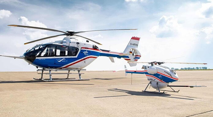 Hubschrauber im Verband – Unbemannt befolgt Formation