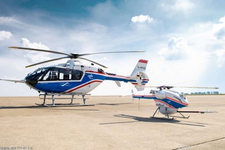 Hubschrauber im Verband – Unbemannt befolgt Formation