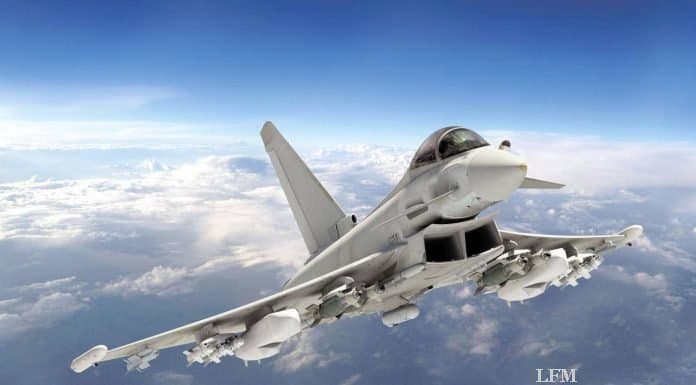 Eurofighter trainieren Überschallflug über Österreich