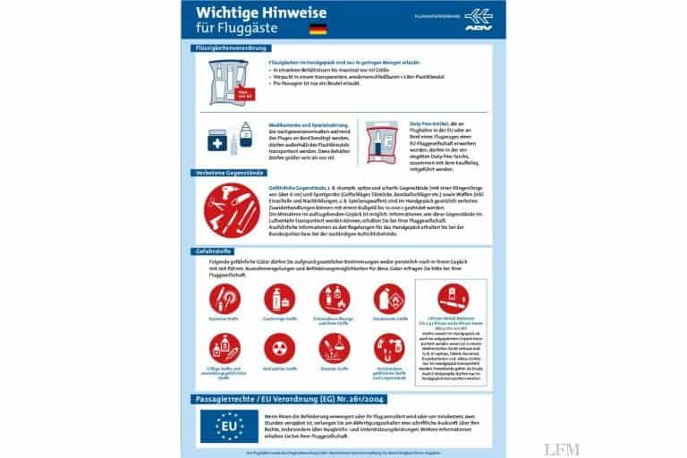 Was muss ich beim Fliegen beachten? – ADV