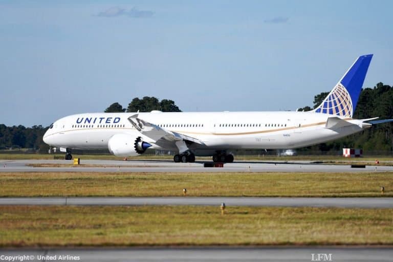 United Airlines mit erstem Boeing 787-10 Dreamliner