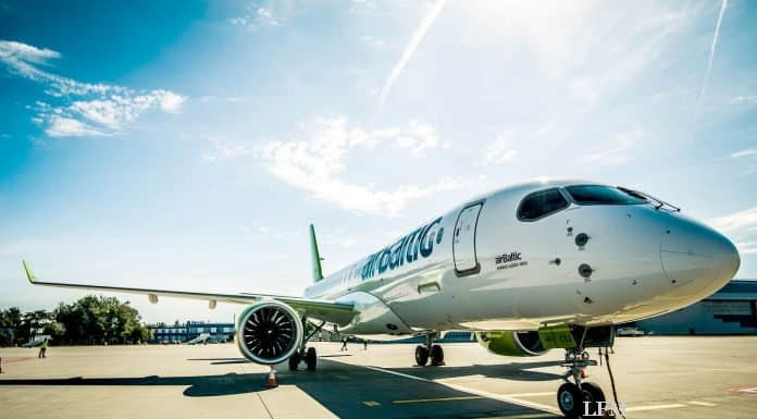 A220-300 auf Demotour in China