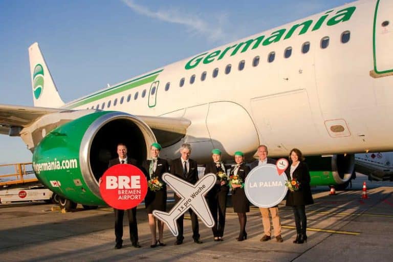 Germania steuert ab Bremen auch La Palma an