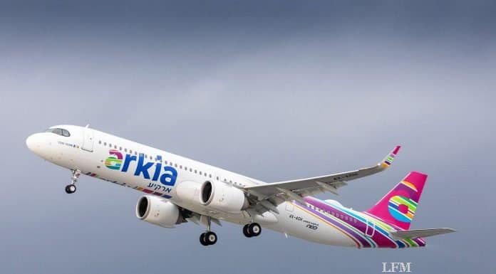 Airbus A321LR bei erster Airline ARKIA