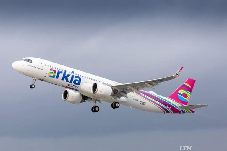 Airbus A321LR bei erster Airline ARKIA