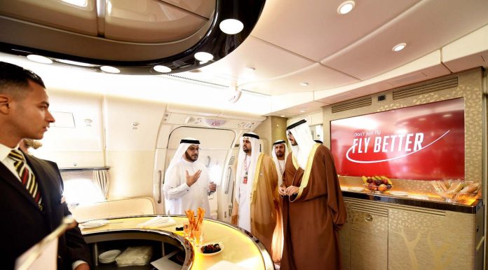 Luxus im A380: Emirates auf der Bahrain Airshow