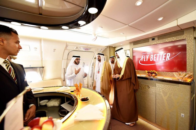 Luxus im A380: Emirates auf der Bahrain Airshow