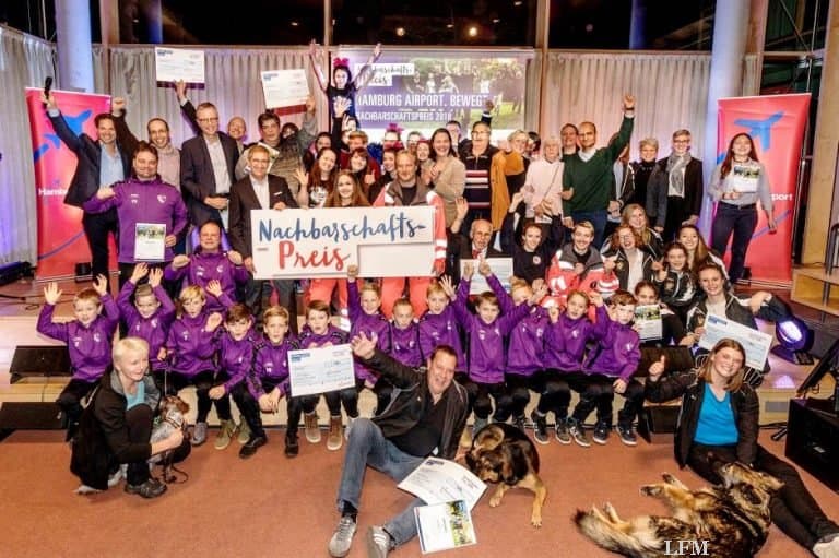 Flughafen Hamburg ehrt Projekte in der Nachbarschaft