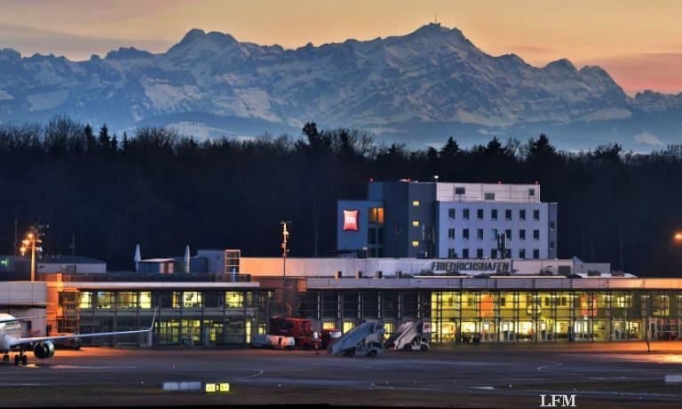 Messflüge für ILS am Bodensee-Airport