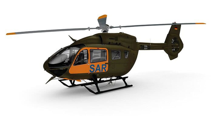 Sieben H145 ersetzen SAR Bell UH-1D der Bundeswehr