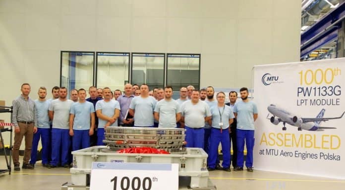 MTU in Polen feiert 1.000. Triebwerk
