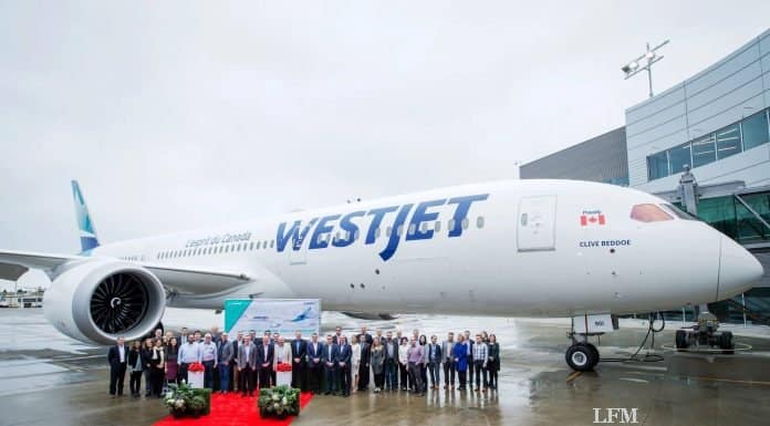 Westjet empfängt ersten Dreamliner – Dublin als Ziel