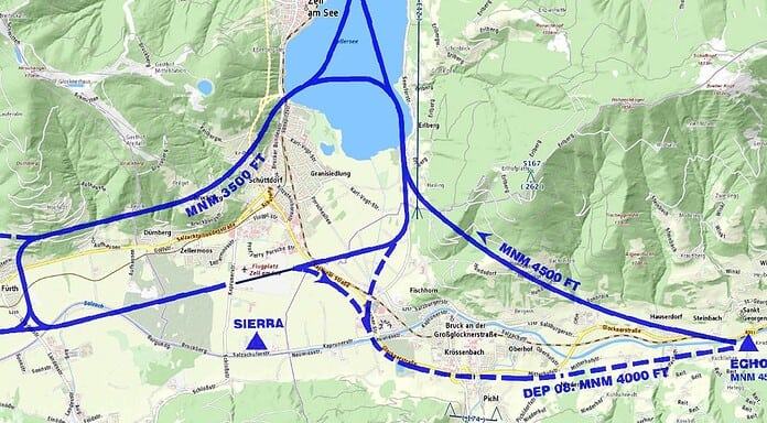 Austro Control aktualisiert Onlinekarte VFR Austria