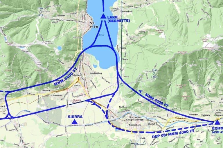 Austro Control aktualisiert Onlinekarte VFR Austria