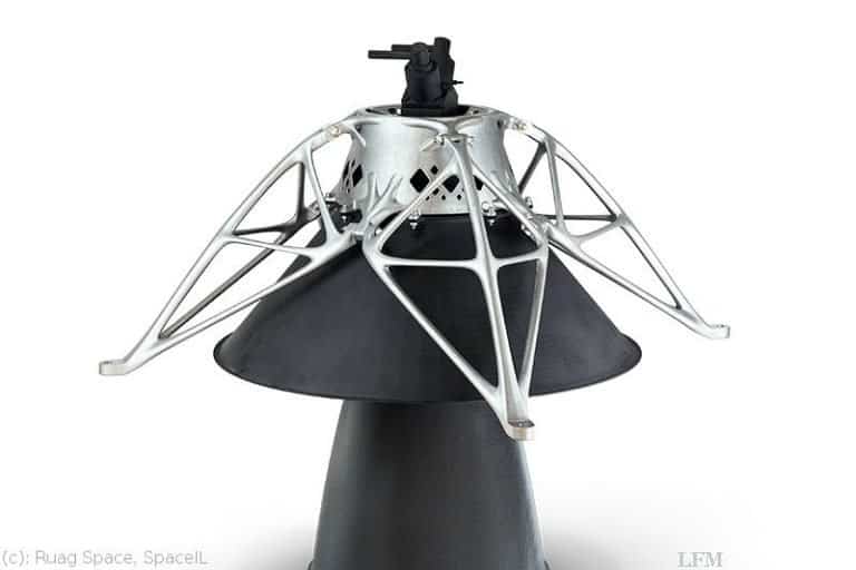 3D-Druck für Mondlander nimmt Reise auf