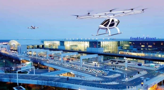 Volocopter und Fraport forcieren Urban Aerial Mobility
