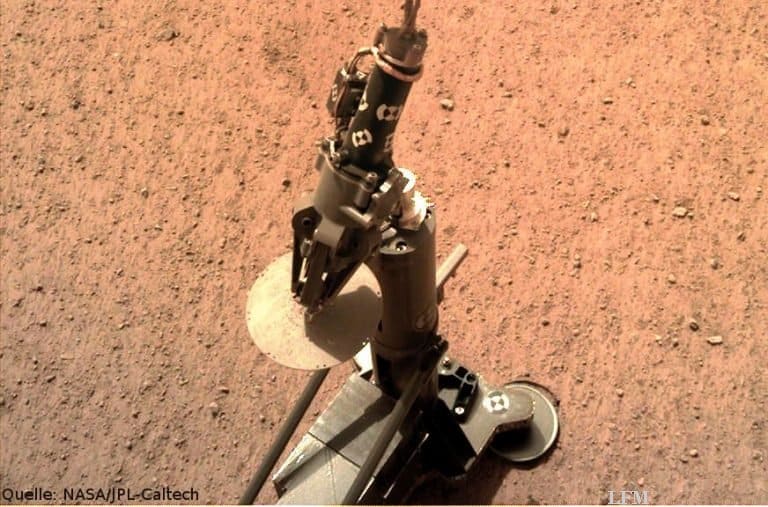 Deutsche Technik hämmert auf den Mars ein