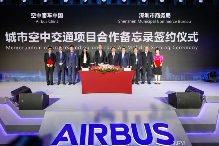 Airbus eröffnet Innovationszentrum ACIC in China