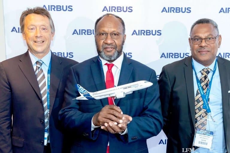 Vanuatu bestellt moderne Flugzeuge Airbus A220