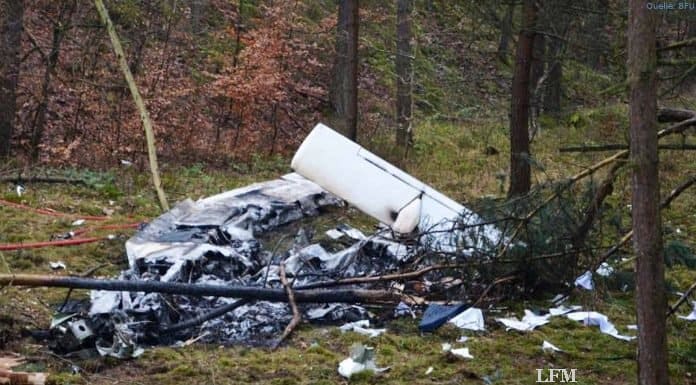 Einflug in IMC: Technam-Pilot streifte Wald auf Usedom