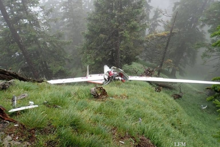 Segelflugzeug: Absturz am Schartenkopf bei Turbulenzen