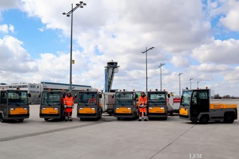 E-Schlepper am Flughafen Nürnberg eingeflottet
