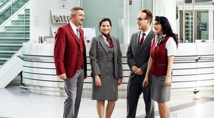 Flughafen München in neuer Garderobe