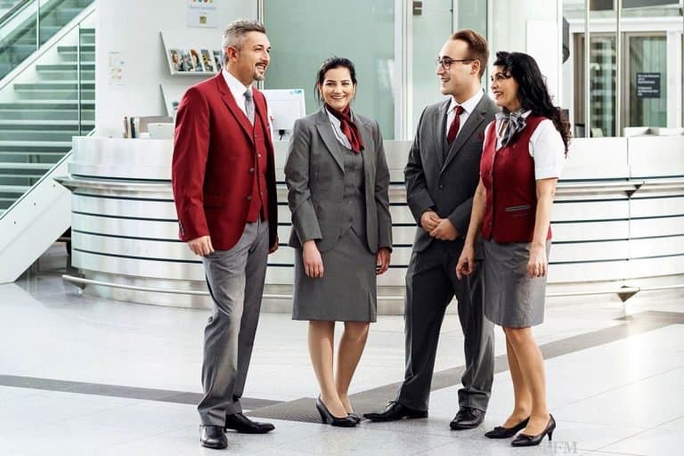 Flughafen München in neuer Garderobe