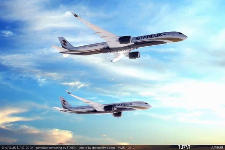 STARLUX Airlines ordert Flotte mit A350 XWB