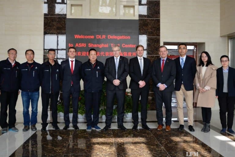 DLR besucht chinesche Luftfahrtindustrie