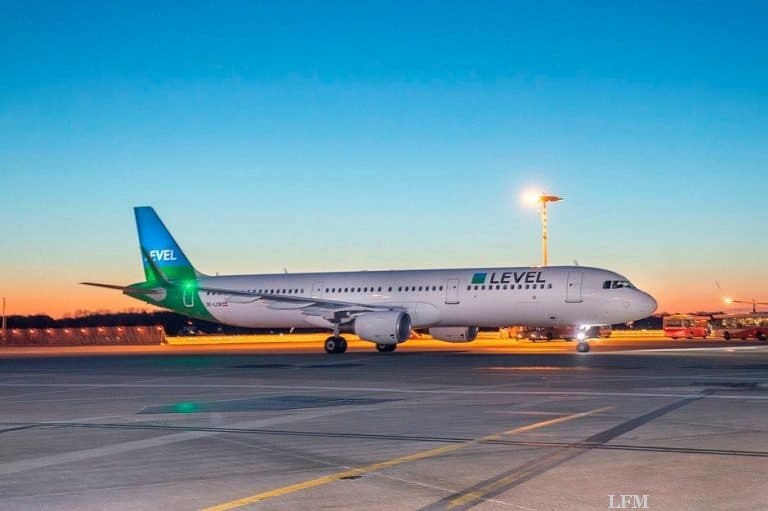 Aus Wien Airline LEVEL neu in Hamburg