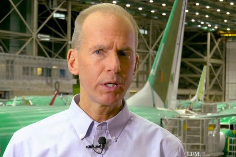 Boeing CEO Muilenburg spricht zu 737 MAX und MCAS