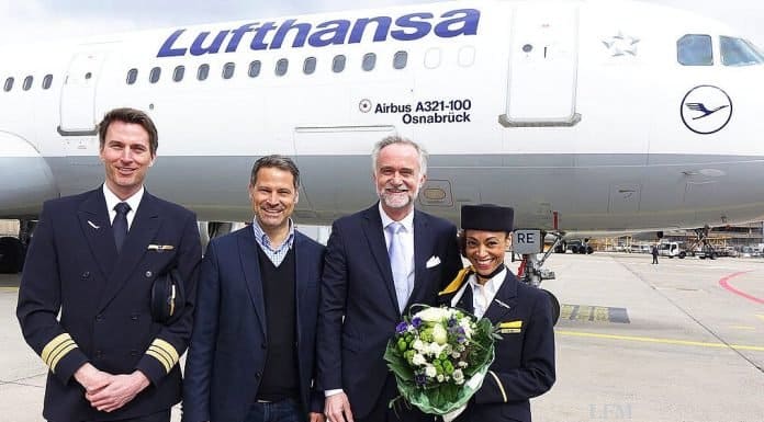 LH Airbus A321 „Osnabrück“ feiert Jubiläum