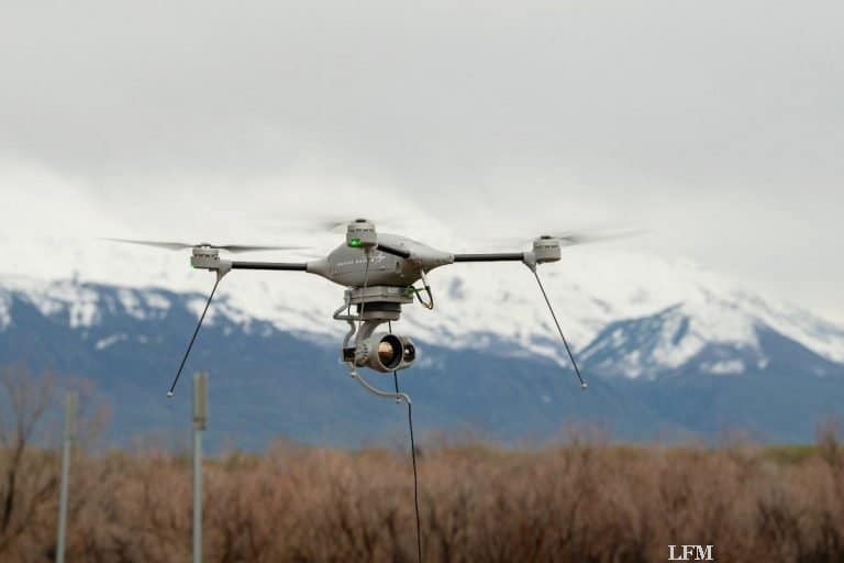 Indago: ISR-Drohne für heißen Asphalt