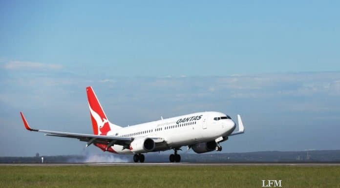 Qantas operiert ersten Linienflug ohne Müll