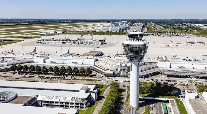 Flugzeugräumung nach Motorenbrand: ICAO-Übung in MUC