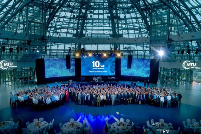 10. Jubiläum im Aviation Valley für MTU in Polen
