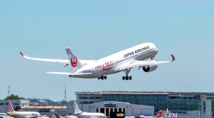 Erstflug eines A350 für Japan Airlines