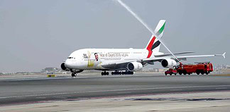 Emirates A380 fliegt Kurzstrecke zweimal pro Tag