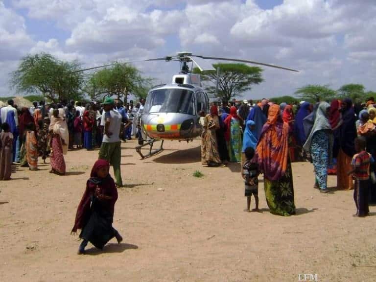 Assessment-Flüge zur Sondierung der Lage