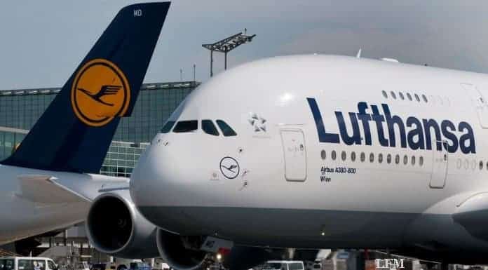Lufthansas Airbus A380 bringt FC Bayern zurück nach München